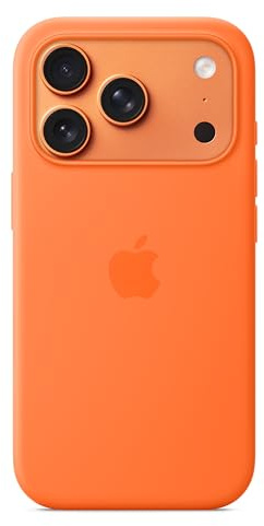 Apple Custodia MagSafe in silicone per iPhone 17 Pro - Arancione ​​​​​​​