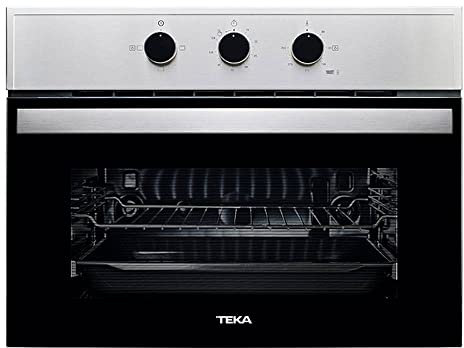 Teka EASY Horno Compacto Convencional con Tecnología HydroClean Eco, 45 cm