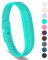 Greeninsync Band für Fitbit Flex 2, Verstellbares, klassisches weiches Silikon, Sport-Fitness-Ersatzarmband & Armband mit Metallverschlüssen für Fitbit Flex 2 Smart Watch, Zubehör, Armband, groß,