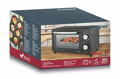 forno 11 lt 650 w nero
