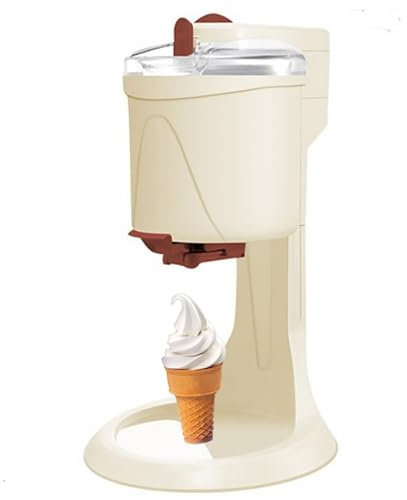 MTNBHH Petite Machine à crème glacée, Machine à crème glacée 1,5 litres avec compresseur Auto-refroidissant, Machine à Glace de Cuisine for la Maison