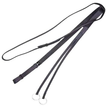 LXLAEOANG Pferde Zügel Niedriger Kopf, Leder-Vorderbrust mit Hals, Dreiecksärmel, Sattelzubehör, Reitausrüstung und Zubehör for Pferdeausrüstung(Black,S 1.2-1.4M)