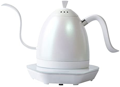 ETZRYSYB Cafetera de acero inoxidable de doble capa con control de temperatura, hecha a mano, termo de acero inoxidable, para el hogar, aparato de té