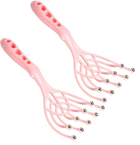 IWOWHERO 2pcs Head Massager Claw for Scalp Soother Massage Tools Scalp Stimulator for Hair Care Manual Massage Brush for Relaxation