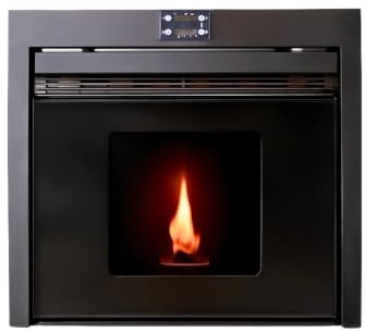EIDER BIOMASA Insertable de Pellets Insert CANADÁ 11 – 10,3 kW – Rendimiento 92% – hasta 237 m³ – Tolva 13 kg – Programable WiFi – Clase A+