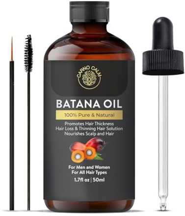 Carno Calm Batana Oil For Hair Growth 50ml | Nourishing Natural Oil for Hair, Eyelashes & Eyebrows Growth | Strengthens, Repairs & Adds Shine | Hydrates Split Ends | All Hair Types