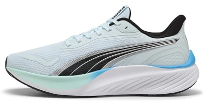 Puma Tenis Unisex Pounce LiteRoad para Correr, Sea Glass Mint Melt Speed Blue Puma Black, 37 EU