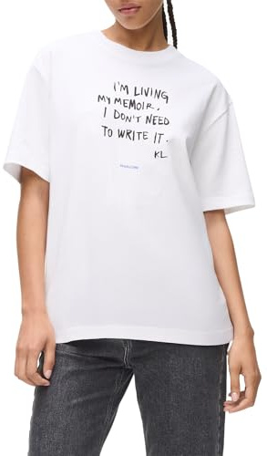 Karl Lagerfeld Jeans Mujer Relaxed Karlismall T-Shirt White S