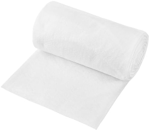 BENECREAT 2m Electrostatic Air Vent Filters, 1.04m Floor Vent Filters for Home Ceiling White Air Vent Cotton for Floor, Registers, Grilles, Ceiling, Wall HVAC Furnace