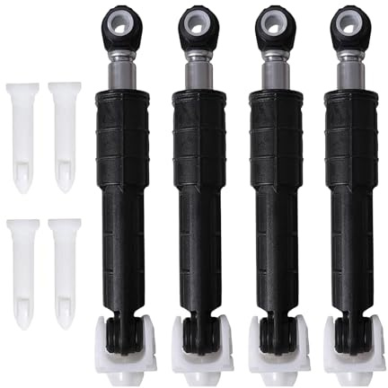 Lot de 4 amortisseurs de vibrations et de réduction du bruit pour lave-linge, installation facile, tiges anti-vibrations, pièce de machine à laver