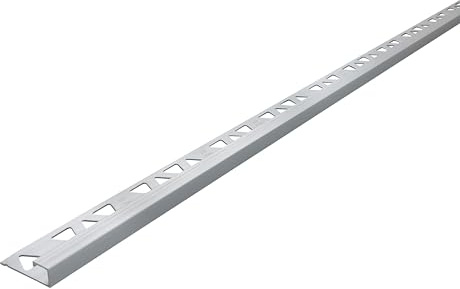 M-D Building Products 31400 3/8 in. x 96 in. Bright Clear Aluminum Bullnose-Square