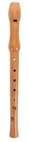 Beaupretty Wooden Alto Recorder Instrument for Clear Crisp Sound Music Flute Beginner Friendly Portable Educational for Practice and Performance