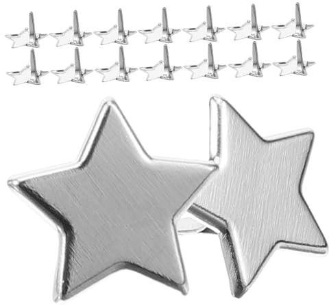 Mipcase 100 Pezzi Mini Brads in Metallo Due Piedi per Scrapbook e Artigianato Te Fermagli per Pratici e Resistenti per Decorazioni e Progetti Creativi