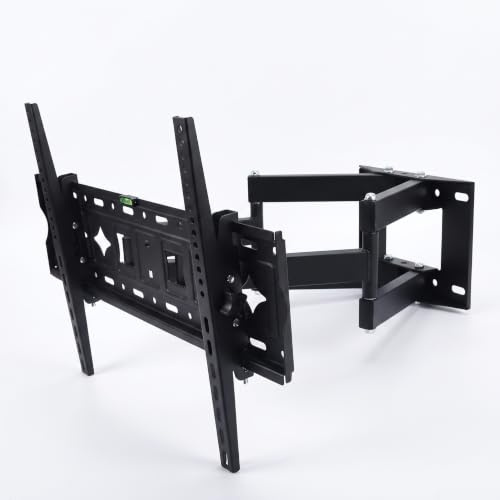 Full Motion TV Wall Mount for 32-80 Inch TVs | Swivel, tilt and extend steel bracket supporting up to 132lb with Max VESA compatibility