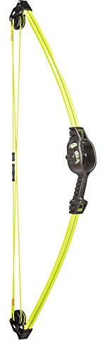Bear Archery Spark Youth Bow Set, Ambidextrous, Flo Green