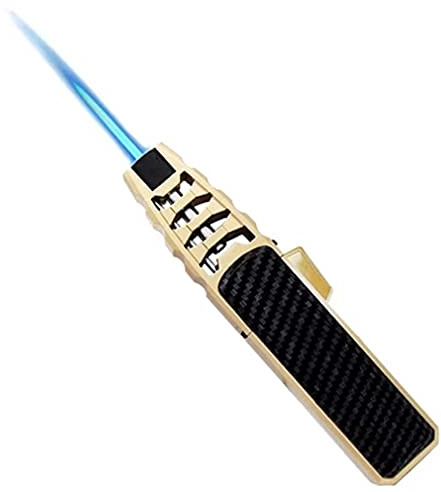 Brite Fire Torch Lighter, Bright Fire Torch Lighter, Solar Beam Torch - The Hottest Torch on Earth, Waterproof and Windproof for Kitchen,Camping Grill,Outdoor,Mens Gifts (Without Gas) (Black)