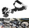 rebirthsame Fahrradanhänger Kupplung Aluminium Legierung Linker Fahrrad Anhängerkupplung Anhänger Hitch Adapter Befestigung Für Kinderanhänger Hundeanhänger Lastenanhänger