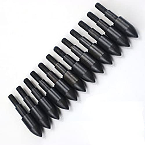 ACCMOS 100 Grain Comúnmente Utilizado Caza Tiro con Arco Cabeza de Flecha Broadhead, Tradicional Arco y Flecha Punta de Flecha Acero Inoxidable Bricolaje Accesorio de Flecha (20pcs 100grain)