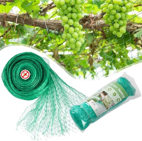 Red para Pájaros,Malla Anti Pájaros,Red Anti-pájaros,Red de Jardín Verde,Malla Antipajaros,Red de Jardín,Red para Pájaros,Red de Protección de Plantas,para Plantas, Estanques, Frutas y Verduras