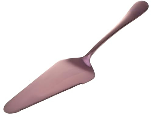 PRETYZOOM Pala Dentada Acero Inoxidable Repostería Pizza Queso Servir Tartas Acero Inoxidabl