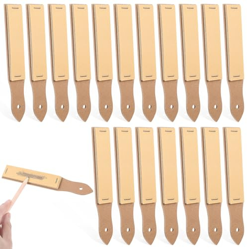 20 Pcs Sandpaper Pencil Sharpener, Art Pencil Sharpener Sketch Sandpaper Pastel Pencil Sharpener Charcoal Pencils Sharpener Pastel Sticks Art Drawing Tool for Adults, Teens, Artists, Beginner