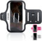 PORTHOLIC 2025 Running Armband Water Resistant Sports Phone Holder Case with Extension Strap, Key Card Slot Up to 6.9 Phone for iPhone 17/16/15/14/13 Plus Air Pro Max XR/XS, Galaxy S25/24/S10