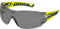 Uvex pheos nxt - Premium-Schutzbrille - innen beschlagfrei, außen extrem kratzfest & chemikalienbeständig - anthrazit/lime, getönt - one size