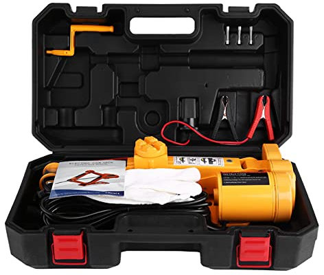 Cric elettrico per auto, 2T, 12 V con telecomando, cric portatile per berlina, SUV, camion, ricambio rapido degli pneumatici, 12-35 cm