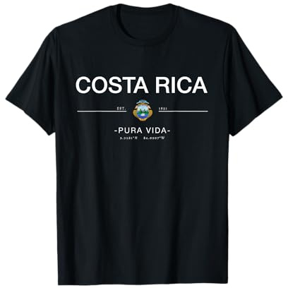 Costa Rica Vacanza in Costa Rica Amico Regalo Costa Rica Maglietta