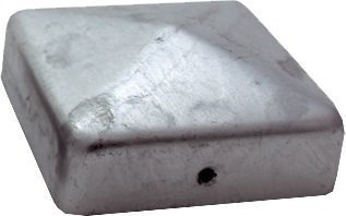 haebelholz 10 Stück Pfostenkappe Verzinkt 101x101 mm Pyramide