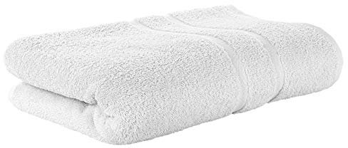 Premium Frottee Badetuch 100x150 cm in weiß von StickandShine in 500g/m² aus 100% Baumwolle