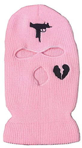 YAMEE Sturmhaube Herren Damen,Balaclava - 3-Loch Sturmmaske,Vollmaske Skimütze Wintermütze Strickmaske Vollgesichtsabdeckung für Outdoor Radfahren Skifahren