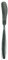 BOSKA Streichmesser Monaco+ Nr.1 / mit flexibler Klinge/Edelstahl/Silber / 210 x 23 x 8 mm