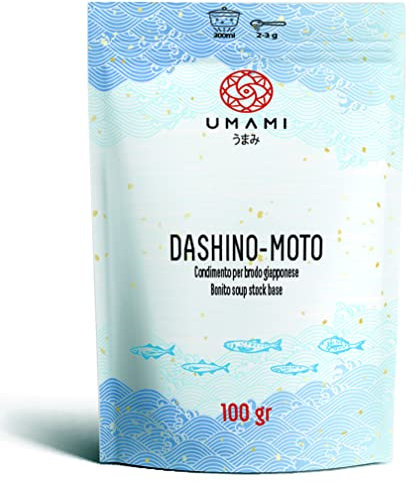 Umami Dashi Pulver 100g - Traditionelles Japanisches Rezept mit Katsuobushi - Ideal für Brühe & Dashinomoto - Authentisch & Schmackhaft - Perfekt für Japanische Küche & Suppen