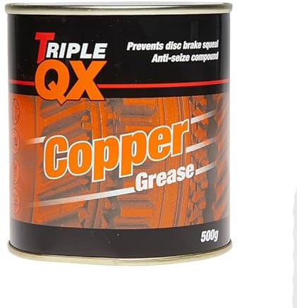 Triple QX Copper Grease 500g Anti Seize Compound Prevents Disc Brake Squeal