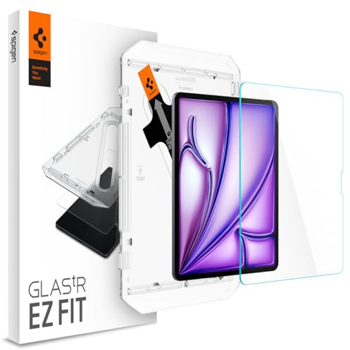 Spigen Glas.tR EZ Fit Tempered Glass Tablet Screen Protector for iPad Air 13 inch M4 (2026), M3 (2025), iPad Air 13 inch M2 (2024) - 1 Pack