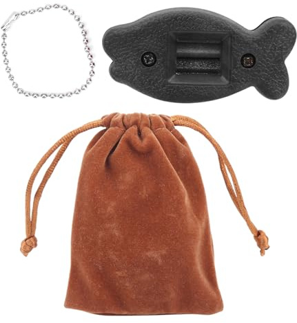 Cocoarm Affilapattini per Pattini da Ghiaccio Antiscivolo con Rullo Diamantato a Macinazione Grossolana e Fine, Design Portatile a Forma di Pesce