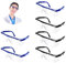 Amentalove 6 Pcs Safety Glasses, Safety Glasses for Work, Anti-Fog Clear Protective Goggles with Cleaning Cloth for Kids Adult, Eye Protection Glasses with Thicker PC Lenses for Lab Outdoor Activities