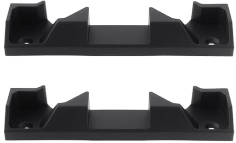 LT Easiyl 2X Placas de Tope de Cerradura Compatibles con Ventanas de Techo Velux Repuesto 025116 Fijador de Placa de Bloqueo de Plástico Negro