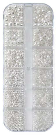Berlock för nageldesign, pärldekoration för naglar | 3D-textur mix pärlor för resor, vardag, skola och presentidéer