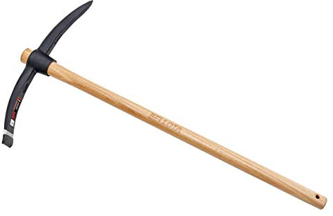 Bellota 5001-B cm 5001BCM-spik med handtag för att öppna morötter och skärsten, svart/grå/brun