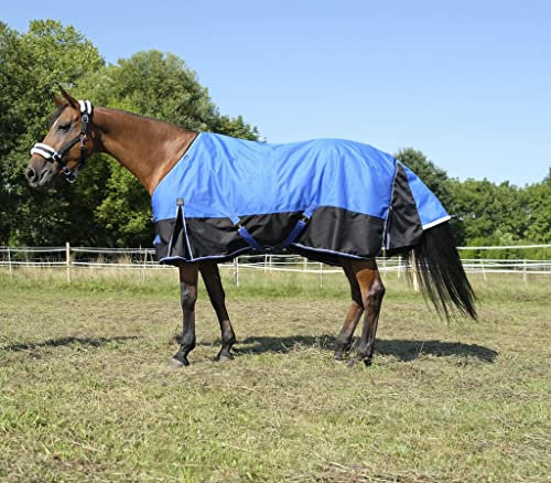 EQUITHEME Manta para Caballos de Exterior Tyrex 1200D Aisance