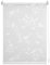 Lichtblick Seitenzugrollo Klemmfix, ohne Bohren, Klemmträger, lichtdurchlässig, Blickdicht, Ausbrenner, weiß-weiß Weiß Pflanze,80 cm x 220 cm (B x L)