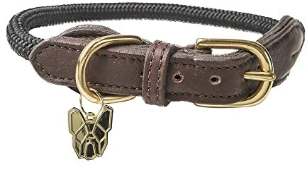 Shires Digby & Fox Fine Rope Collar Sizes Large Pink