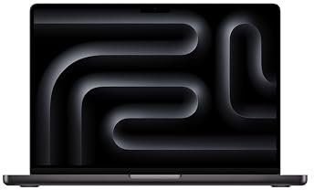 Apple 2024 MacBook Pro Laptop mit M4 Pro Chip mit 12-Core CPU und 16-Core GPU: 14,2 Liquid Retina XDR Display, 24 GB gemeinsamer Arbeitsspeicher, 512 GB SSD Speicher; Space Schwarz