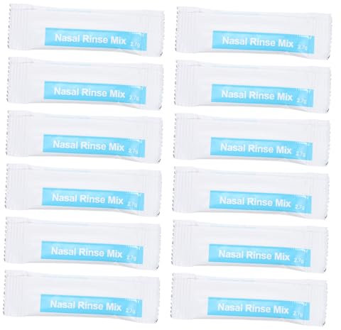 LRXIYODE 40 Confezioni Bustine Saline Per Lavaggio Nasale Una Nasale Istantaneo Per Pulizia Quotidiana Del Naso Uso Adulto e Ragazzo Ragazza Confezione Da Bustine Singole Facili Da Usare e