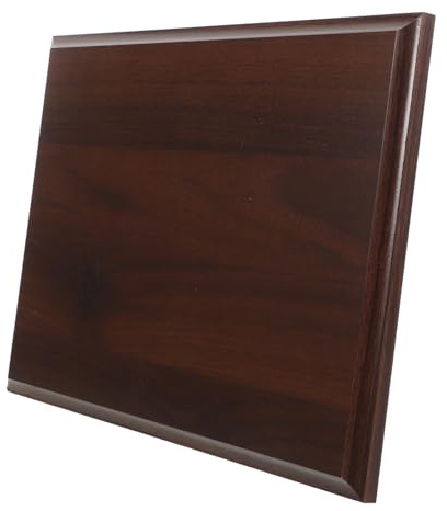 Gogogmee Base in Legno di Noce Marrone per Esposizione Medaglie Design Minimalista ed Elegante, per Ufficio e Casa, Facile da Personalizzare e Versatile