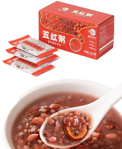 Bouillie De Céréales À Gros Grains Mélangées À 5 Ingrédients, 525 G (7 Sachets Individuels), Cuisson Facile For Le Petit-déjeuner/déjeuner/collation, Nutritive Et Délicieuse