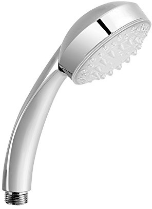 Yosoo LED Duschkopf Handbrause mit 3 Farbwechsel Grün Blau Rot 3 Temperaturregelung mit Wasser Glühlicht und Temperatur Sensor im Badezimmer
