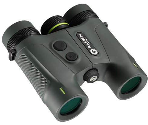Alpen Optics Apex XP 7x24 LRF Fernglas mit Entfernungsmesser, Multicoating, LCD-Anzeige, Robustes PPS-Gehäuse, 105x113x40mm, 422g